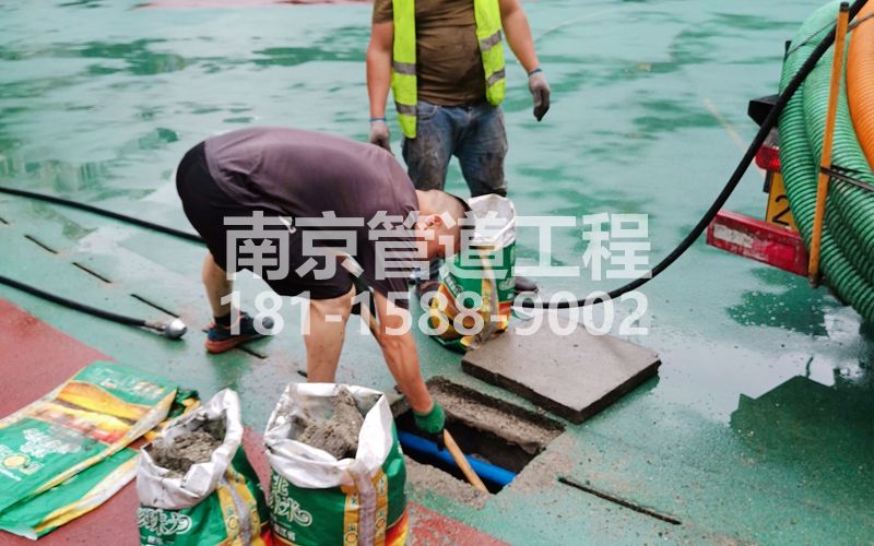 218铁心桥管道清淤