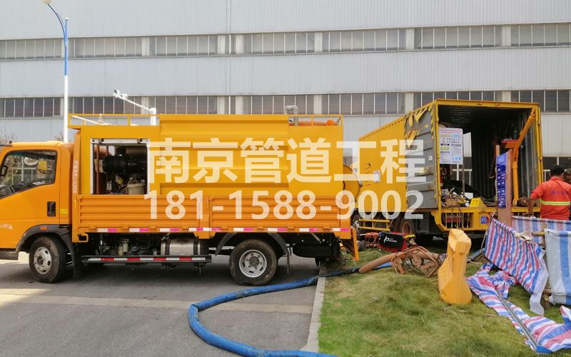 247铁心桥上汽集团管道清洗