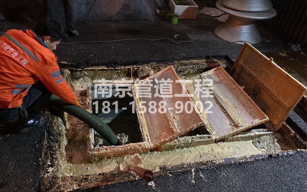 276铁心桥饭店隔油池清理