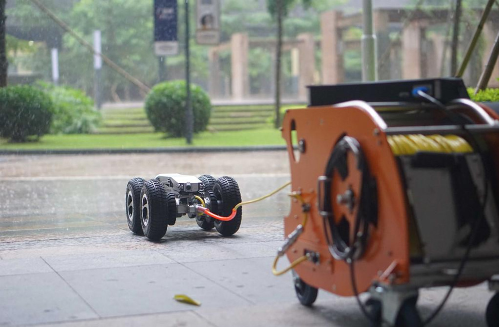 285铁心桥管道检测机器人