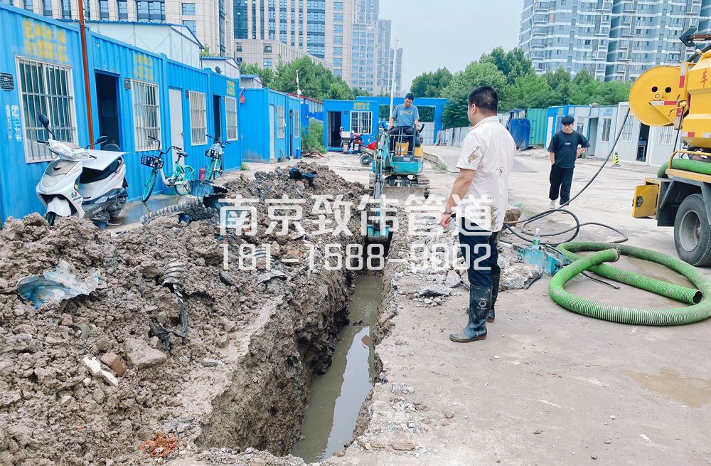 329铁心桥管道置换开挖